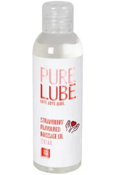 Bild 1 för PURE LUBE MASSAGEOLJA JORDGUBB 150 ml
