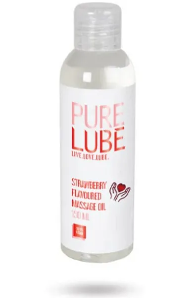 Bild 2 för PURE LUBE MASSAGEOLJA JORDGUBB 150 ml