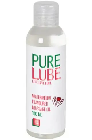 Produktfoto för PURE LUBE MASSAGEOLJA VATTENMELON 150 ml