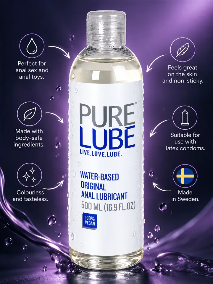 Bild 2 för PURE LUBE ORIGINAL ANAL LUBRICANT 500 ML