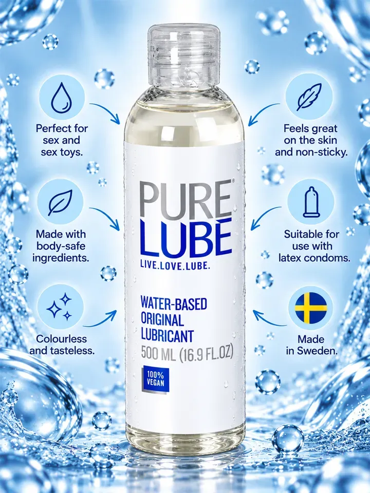 Bild 2 för PURE LUBE ORIGINAL LUBRICANT 500 ML