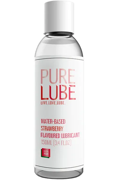 Bild 1 för PURE LUBE STRAWBERRY FLAVOURED LUBRICANT 150 ML