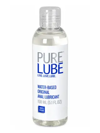 Produktfoto för Pure Lube Water-Based Anal Lubricant 150 ml