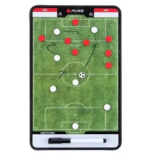 Produktfoto för Pure2Improve Dubbelsidig taktikplatta för fotboll 35x22 cm P2I100680