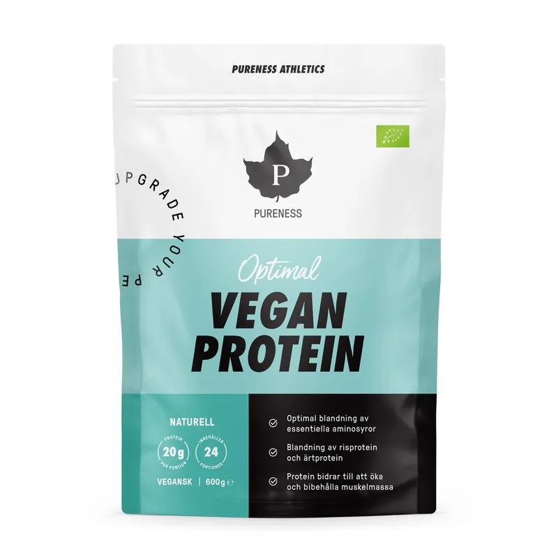Bild 1 för Pureness Athletics Optimal Vegan Protein EKO 600 g