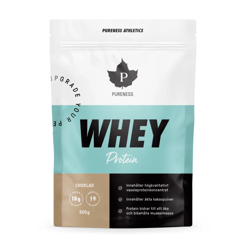 Bild 1 för Pureness Athletics Whey Protein Choklad 500 g