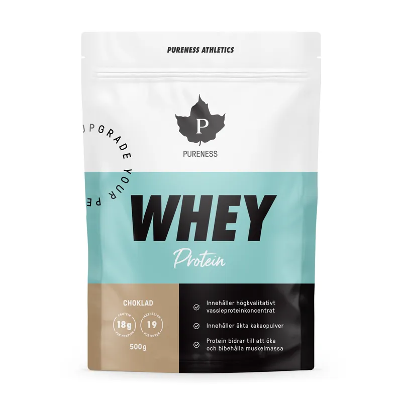 Bild 2 för Pureness Athletics Whey Protein Choklad 500 g