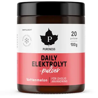 Produktfoto för Pureness Daily Elektrolytpulver Vattenmelon 100 g