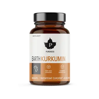 Produktfoto för Pureness Earth Kurkumin 60 kapslar