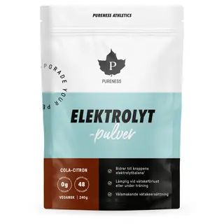 Produktfoto för Pureness Elektrolytpulver Cola-Citron 240 g