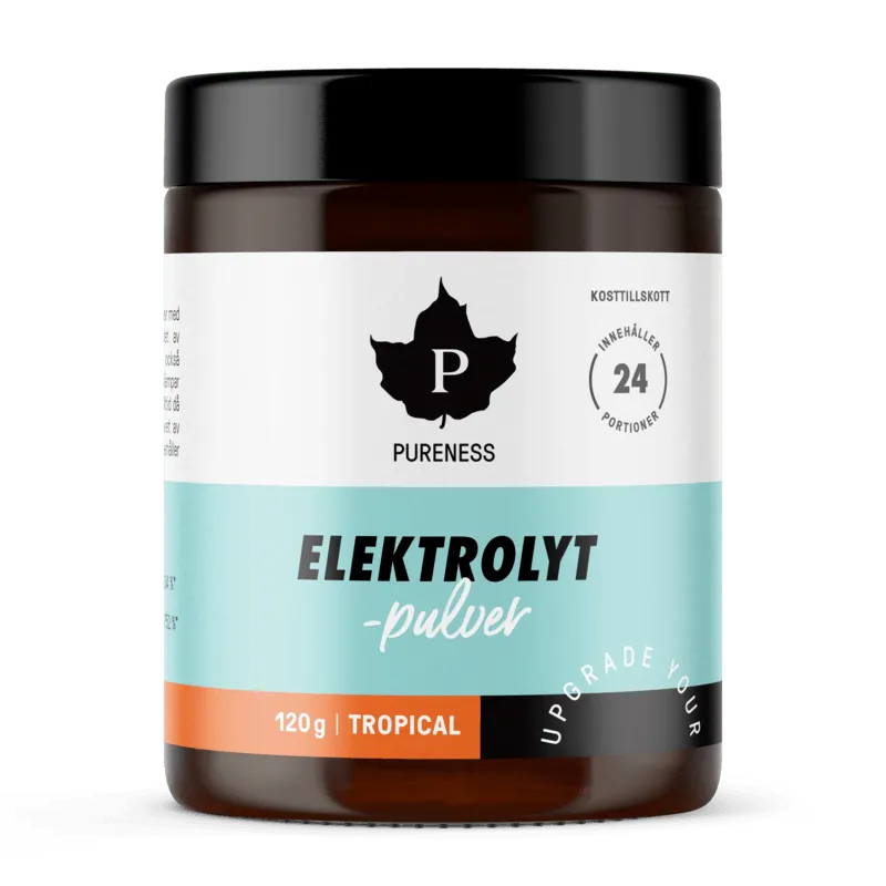 Bild 1 för Pureness Elektrolytpulver Tropical 120 g