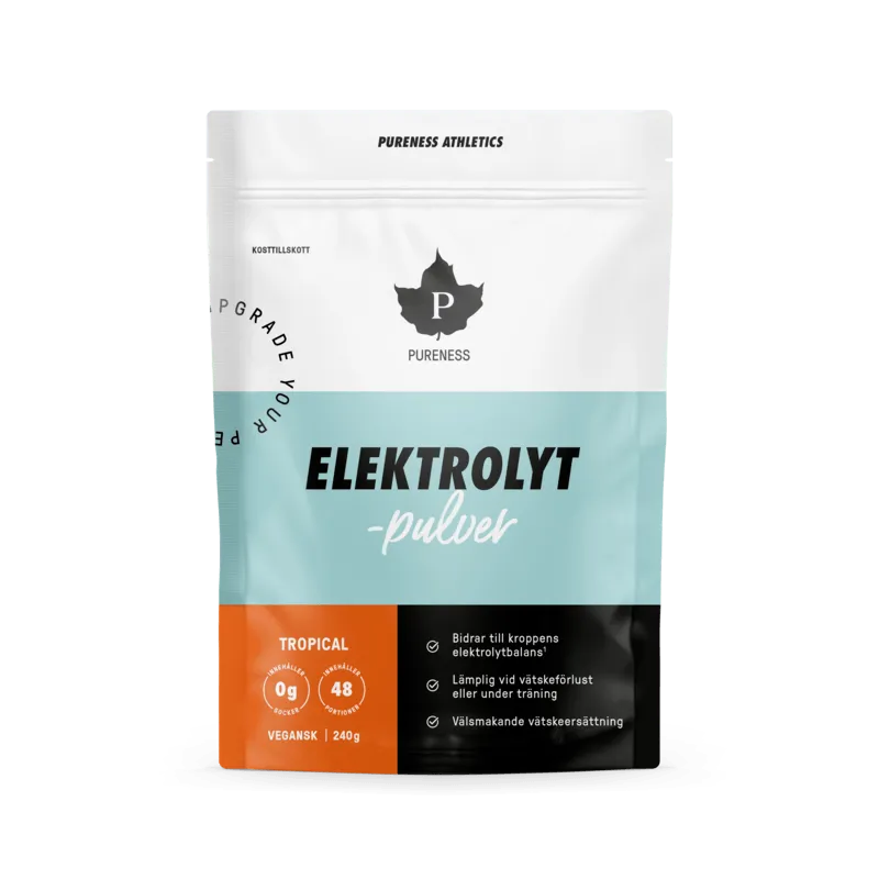 Bild 1 för Pureness Elektrolytpulver Tropical 240 g