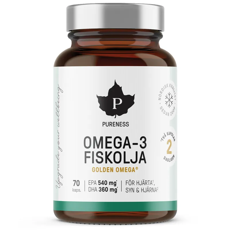 Bild 2 för Pureness Omega-3 Fiskolja 70 kapslar