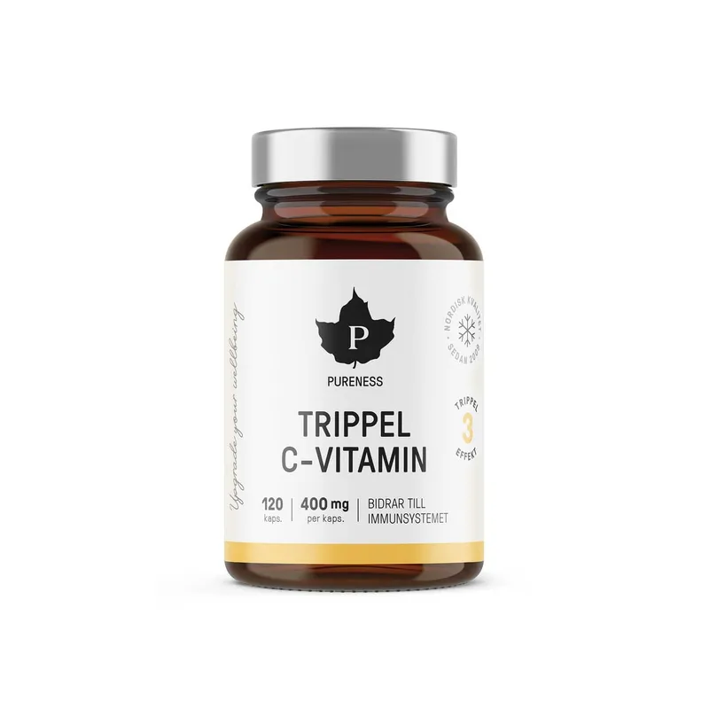 Bild 2 för Pureness Trippel C-vitamin 120 kapslar