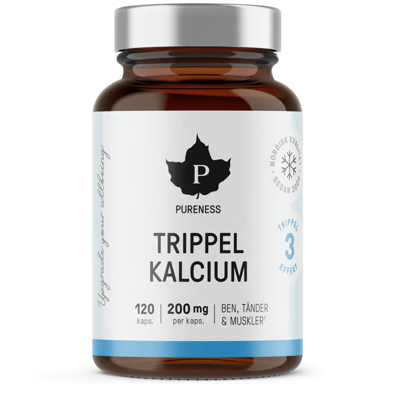 Bild 1 för Pureness Trippel Kalcium 120 kapslar