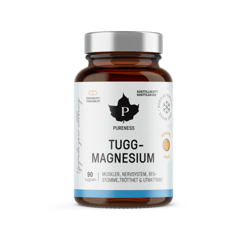 Bild 1 för Pureness Tuggmagnesium 90 tabletter