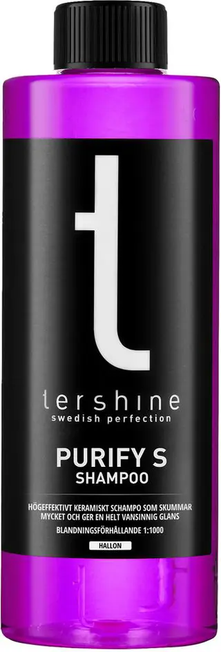 Produktfoto för Purify S - Keramiskt schampo Hallon tershine