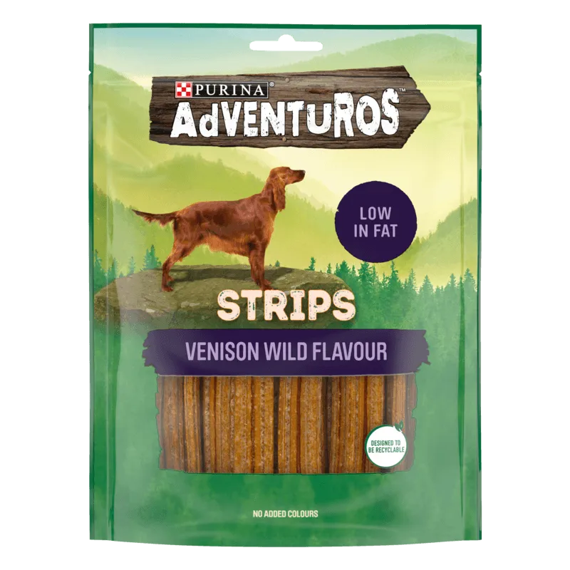 Bild 1 för Purina AdVENTuROS Strips Venison 90 g