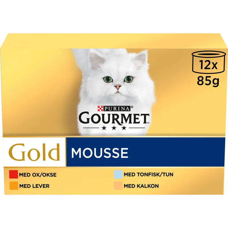 Bild 2 för Purina GOURMET Purina Gourmet Gold Mousse Menybox 12-pack