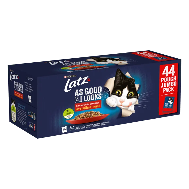 Bild 1 för Purina Latz As Good As It Looks  Countryside Selection i géle 44 x 85 g