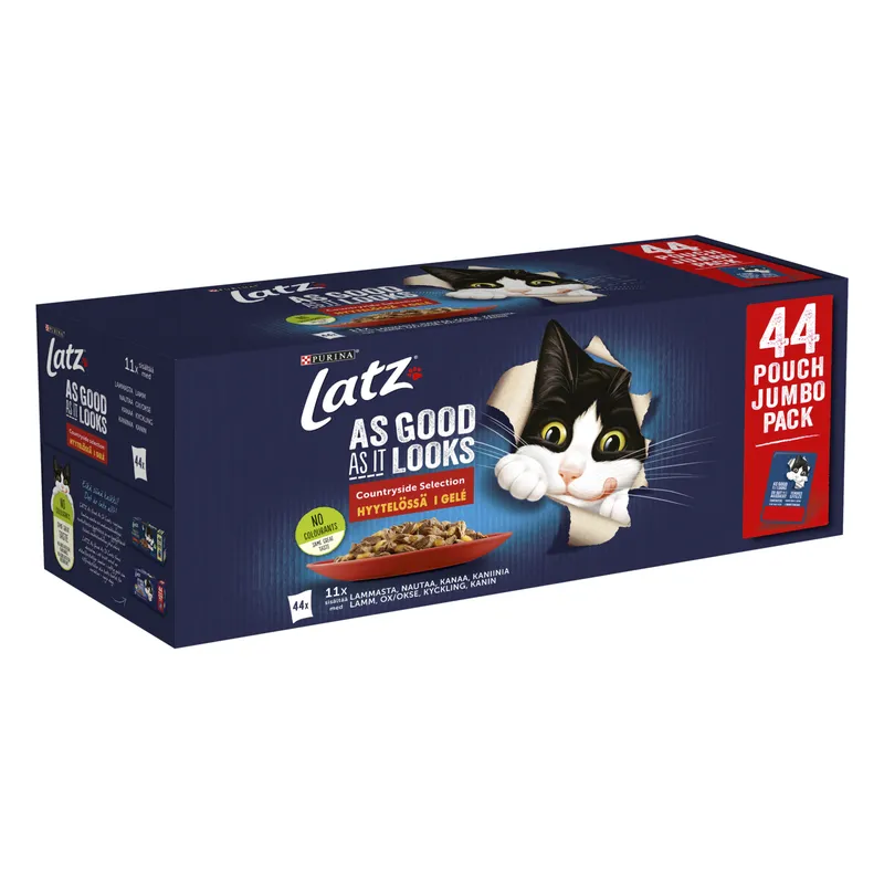 Bild 2 för Purina Latz As Good As It Looks  Countryside Selection i géle 44 x 85 g