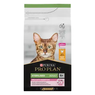 Produktfoto för Purina Pro Plan Cat  Adult Sterilised Delicate Digestion Chicken (1,5 kg)