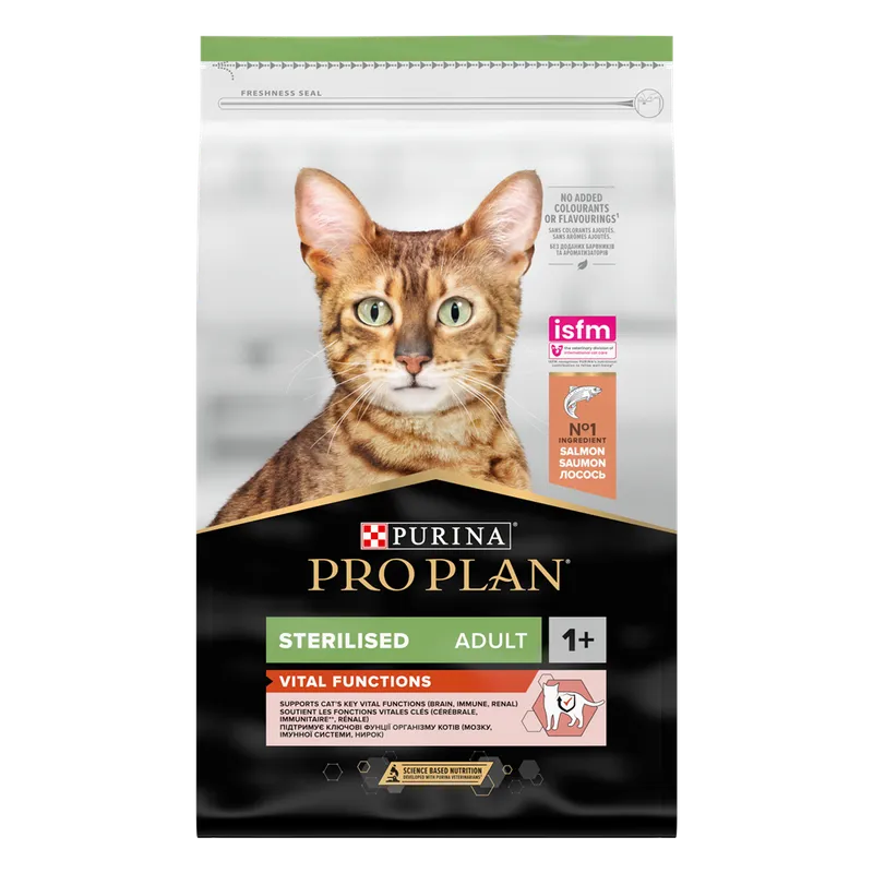 Alternativ bild 0 för Purina Pro Plan Cat Adult Sterilised Vital Functions Salmon (10 kg)