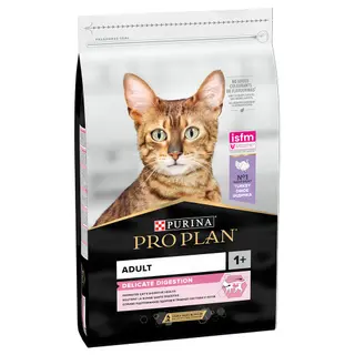 Produktfoto för Purina Pro Plan Cat Delicate Digestion med Kalkon 10 kg