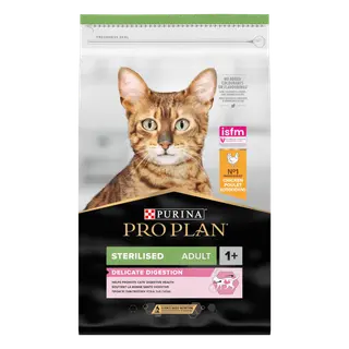 Produktfoto för Purina Pro Plan Cat Sterilised Delicate Kyckling 10 kg