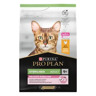Produktfoto för Purina Pro Plan Cat Sterilised Delicate Kyckling 3 kg