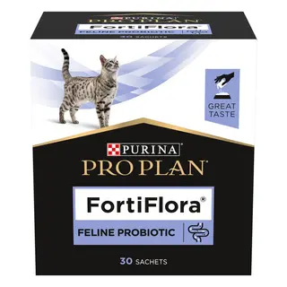 Produktfoto för Purina Pro Plan Fortiflora Katt 30 st