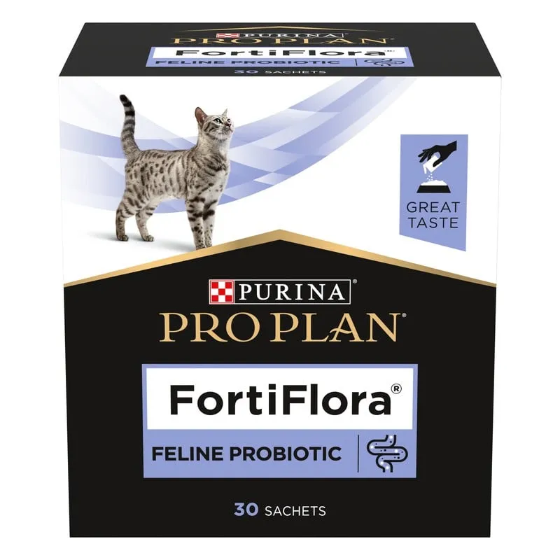Bild 1 för Purina Pro Plan Fortiflora Katt 30 st