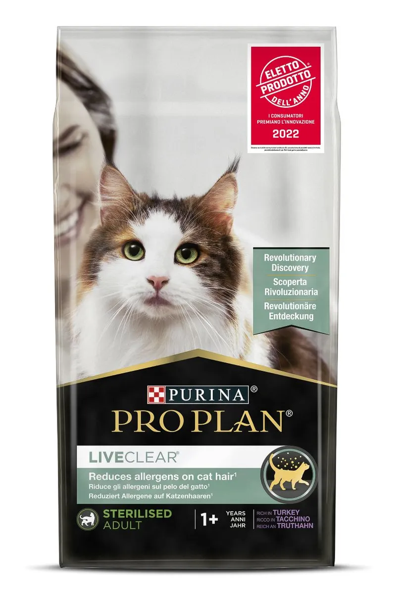 Alternativ bild 0 för Purina Pro Plan LiveClear Cat  Adult Sterilised Turkey (1,4 kg)