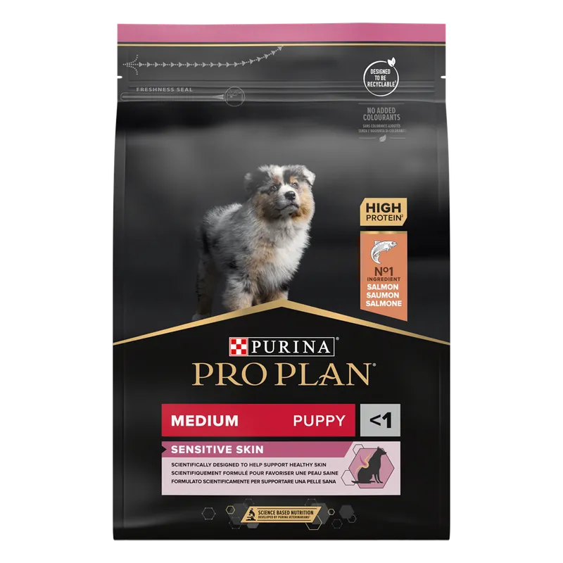 Alternativ bild 0 för Purina Pro Plan Medium Puppy Sensitive Skin Rikt på lax 3 kg