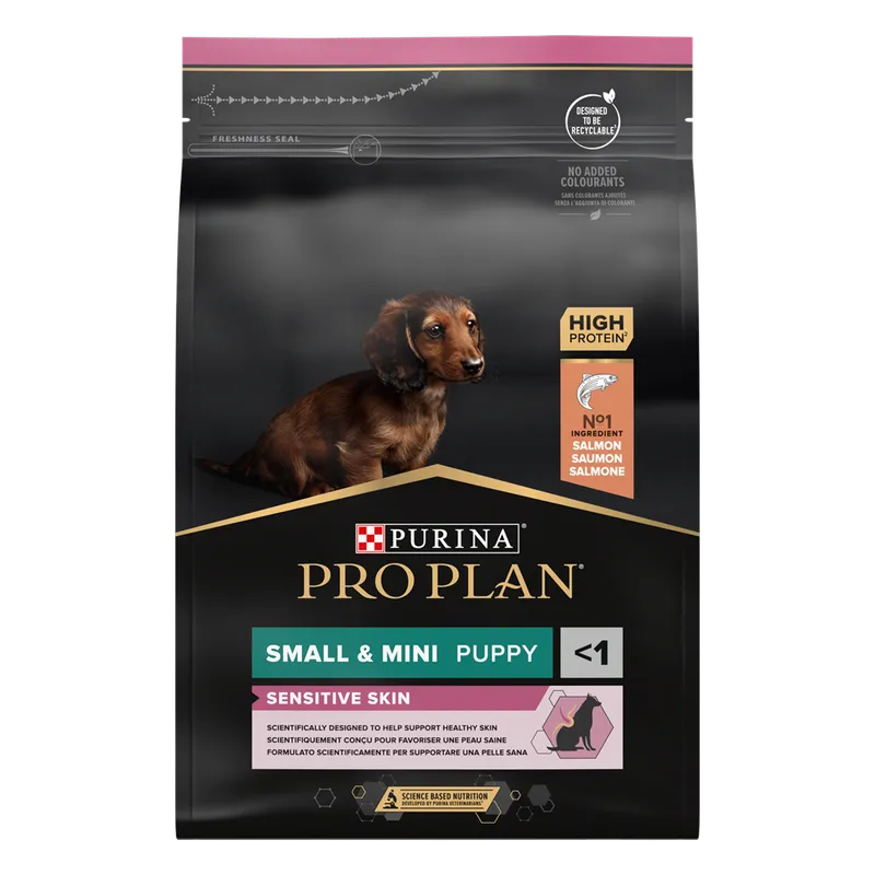 Alternativ bild 0 för Purina Pro Plan  Puppy Small & Mini Sensitive Skin Salmon 3 kg