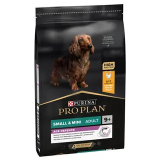Produktfoto för Purina Pro Plan Small & Mini Adult Dog 9+ Rikt på kyckling 7 kg