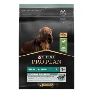 Produktfoto för Purina Pro Plan Small & Mini Adult Dog Sensitive Digestion Rikt på Lamm 3 kg