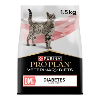 Produktfoto för Purina Pro Plan Veterinary Diets Cat DM St/Ox Diabetes Management (1,5 kg)