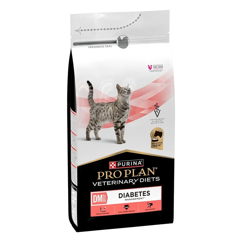Bild 2 för Purina Pro Plan Veterinary Diets Cat DM St/Ox Diabetes Management (1,5 kg)