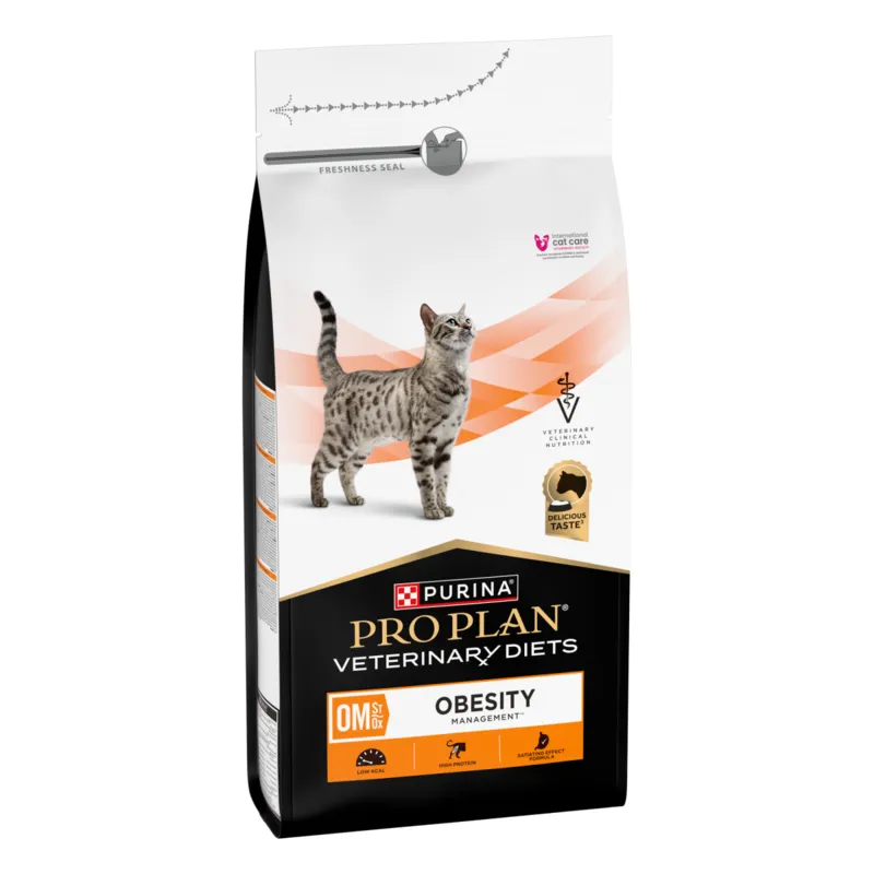 Bild 1 för Purina Pro Plan Veterinary Diets Cat OM St/Ox Obesity Management (1,5 kg)