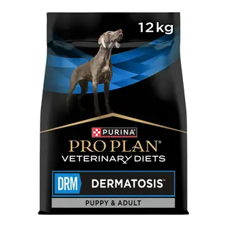 Produktfoto för Purina Pro Plan Veterinary Diets Dog DRM Dermatosis 12 kg (12 kg)