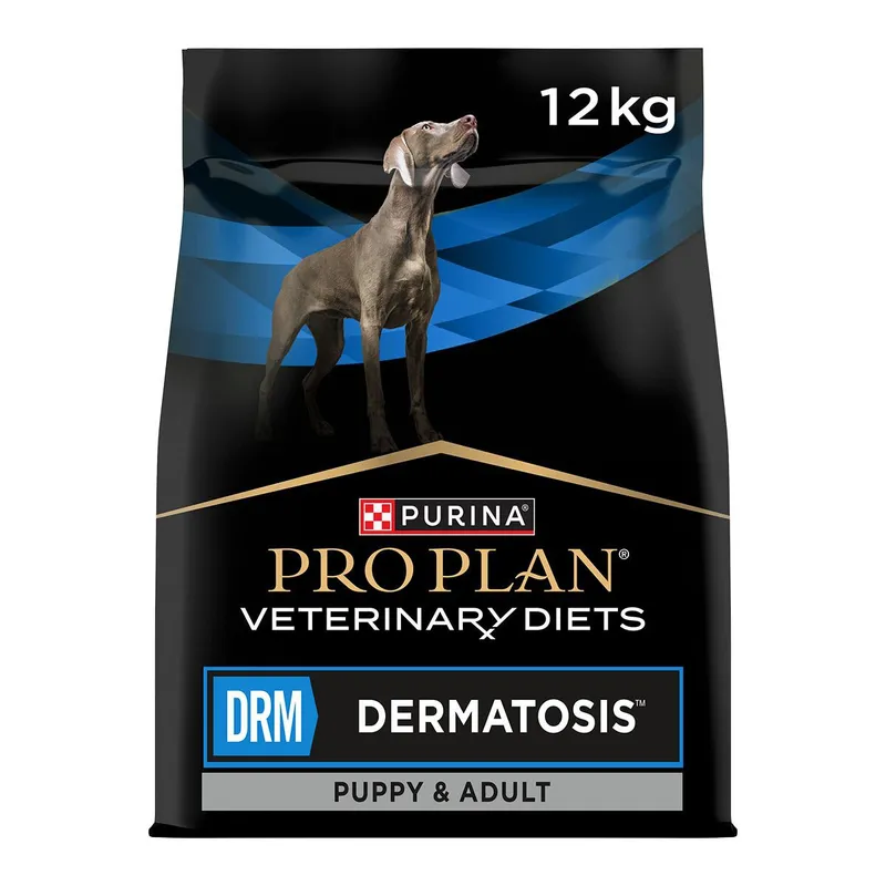 Bild 1 för Purina Pro Plan Veterinary Diets Dog DRM Dermatosis 12 kg (12 kg)