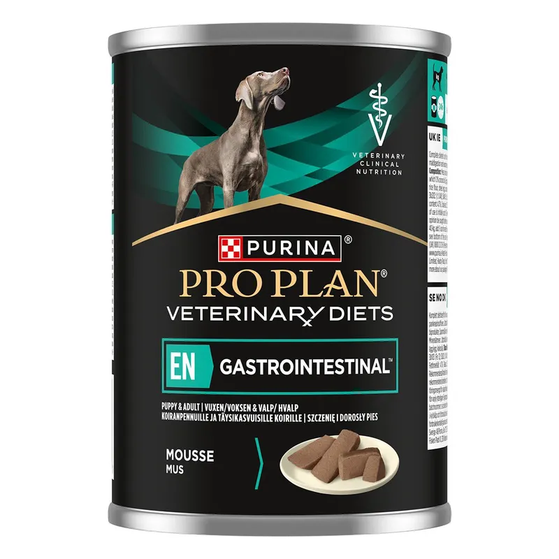 Bild 2 för Purina Pro Plan Veterinary Diets Dog EN Gastrointestinal Mousse 400 g