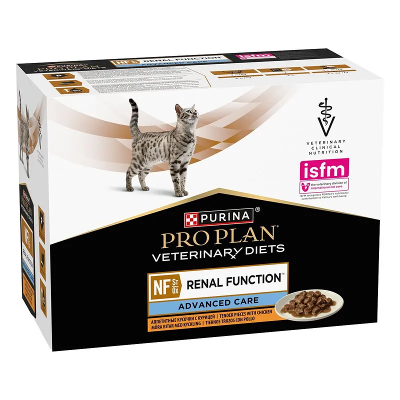 Bild 2 för Purina Pro Plan Veterinary Diets Feline NF Renal Function Advanced Care Chicken 10x85 g