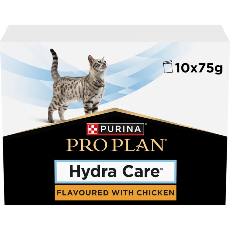 Bild 1 för Purina ProPlan Veterinary Diets Feline Hydra Care Chicken 10x75 g