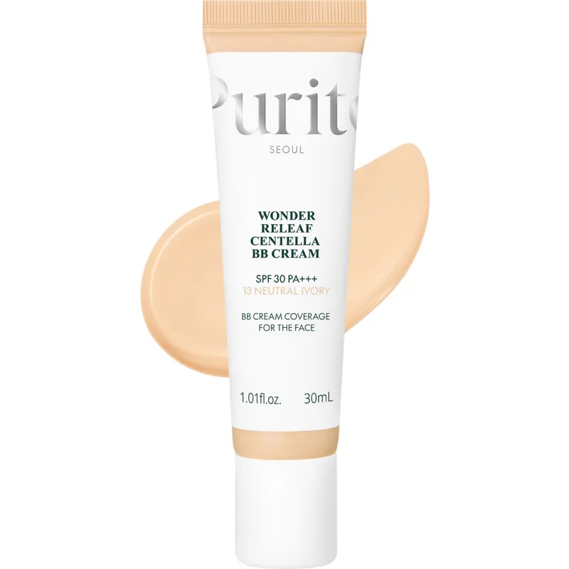 Bild 1 för Purito Cica Clearing BB Cream #13 Neutral Ivory 30 ml