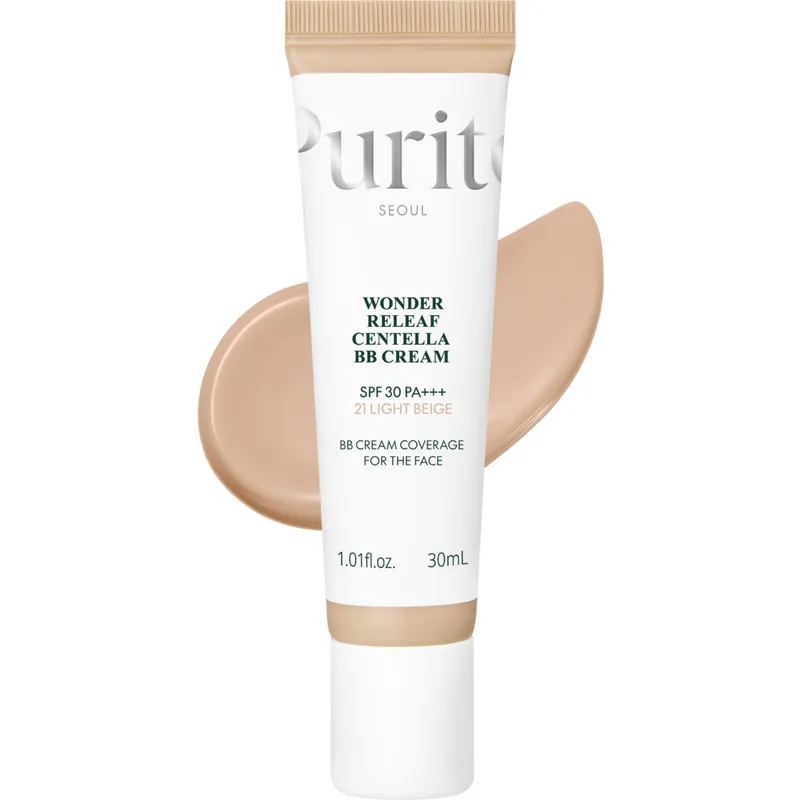 Bild 1 för Purito Cica Clearing BB Cream #21 Light Beige 30 ml