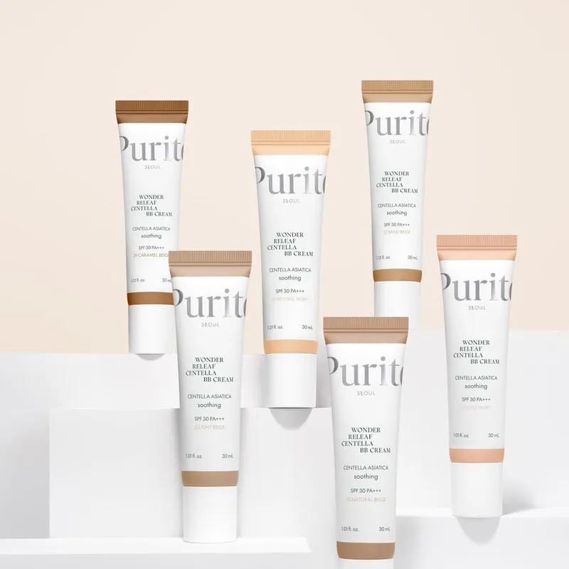 Bild 4 för Purito Cica Clearing BB Cream #23 Natural Beige 30 ml