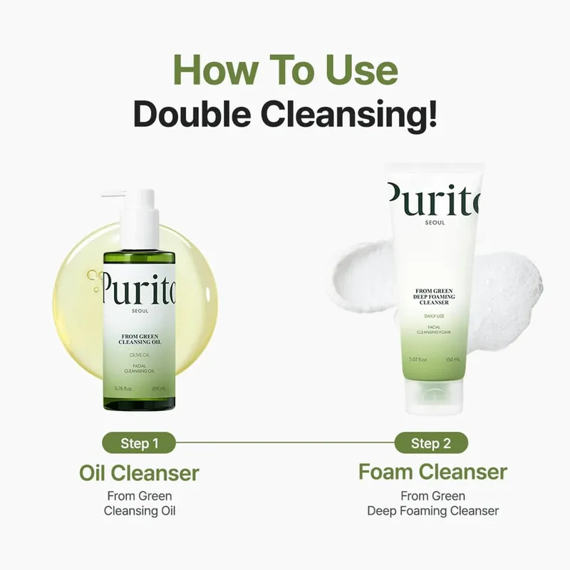 Bild 3 för PURITO From Green Deep Foaming Cleanser 150 ml