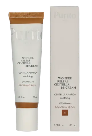 Produktfoto för Purito Seoul Wonder Releaf Centella BB Cream SPF30 PA+++ 30 ml #29 Caramel Beige